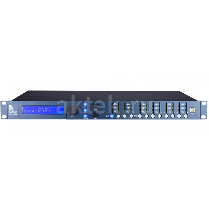MARANI MIR260A процессор обработки сигнала, MIR, лимитер, рэковый монтаж