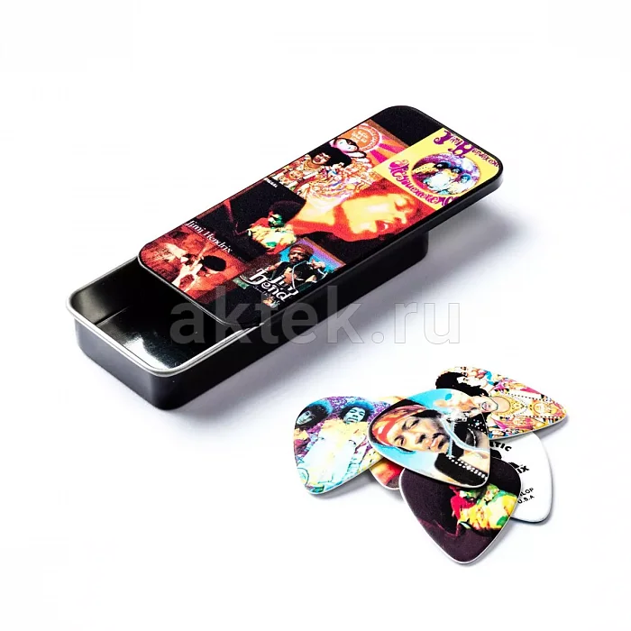 Dunlop JHPT08H Jimi Hendrix Montage Pick набор жёстких медиаторов