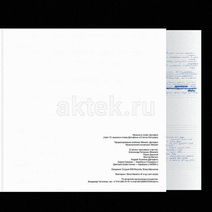 Виниловая пластинка Дельфин — Звезда (2LP, чёрный винил, переиздание 2024) 5