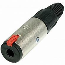 Neutrik NJ3FC6 кабельный разъем Jack 6,3 мм TRS (стерео) гнездо