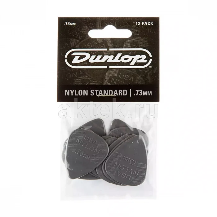 Dunlop 44P073 Nylon Standard 12Pack медиаторы, нейлон, 0,73 мм 4