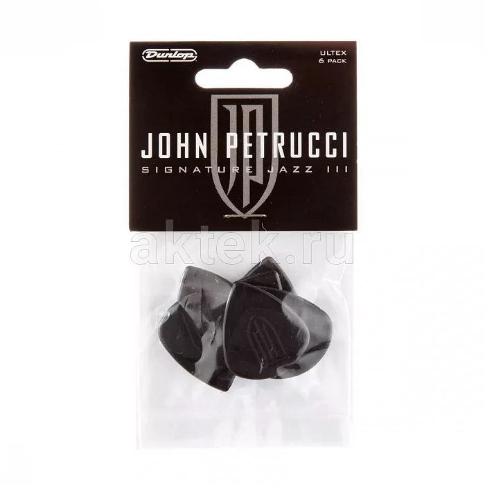 Dunlop 427PJP John Petrucci Signature Jazz медиаторы, 1,5 мм 3