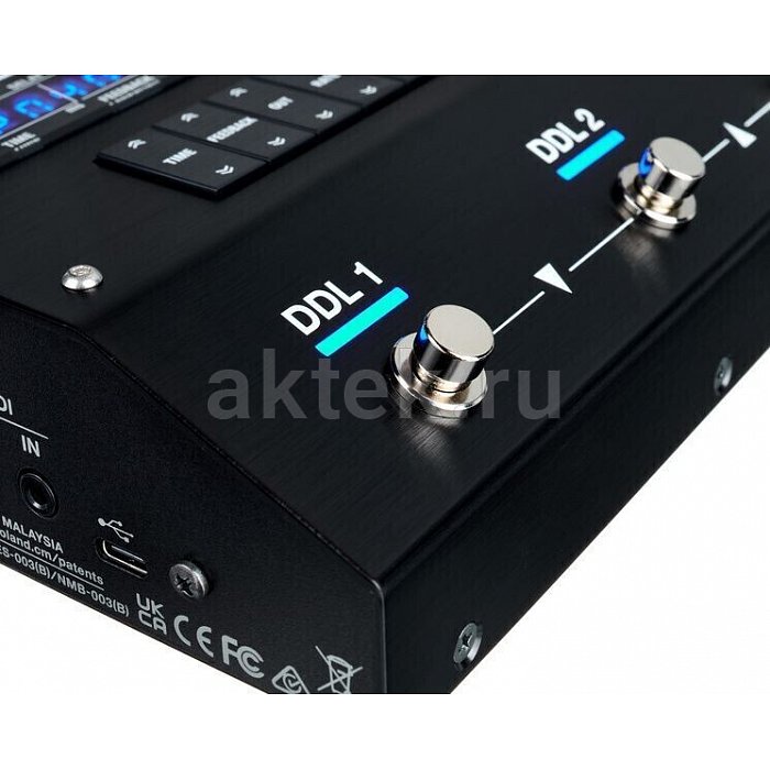 Гитарная педаль дилея Boss SDE-3000 Dual Delay 4