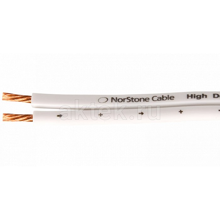 Акустический кабель NorStone Classic White W150-15 2х1.5мм - 15 метров 2