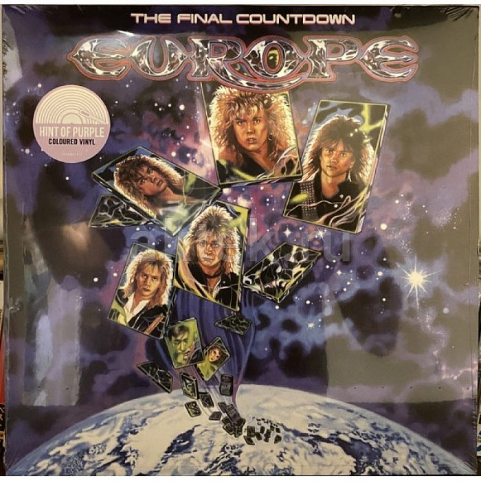 Виниловая пластинка EUROPE - THE FINAL COUNTDOWN 180 GRAM COLORED VINYL 12"
