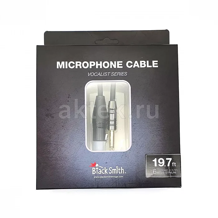 BlackSmith Microphone Cable Vocalist Series 19.7ft кабель XLR–Jack