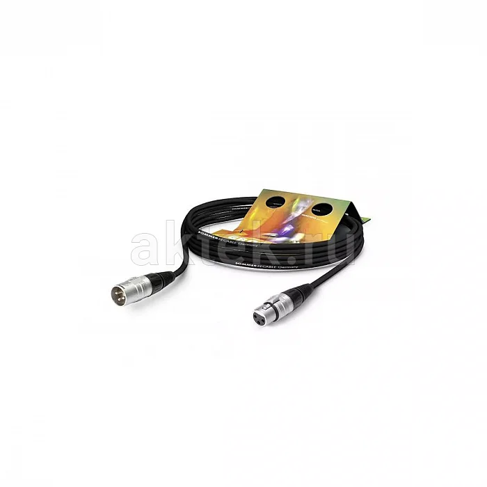 Sommer Cable SGHN-0500-SW микрофонный кабель XLR, 5 м