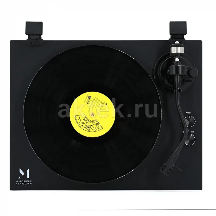Виниловый проигрыватель MUSIC PUBLIC KINGDOM TT62AT Black 7