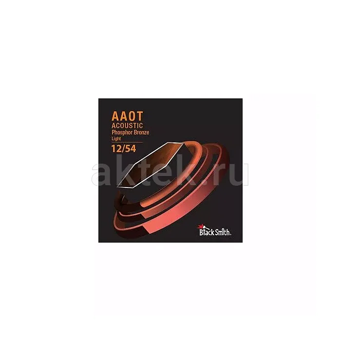 BlackSmith AAOT Acoustic Phosphor Bronze Light комплект струн, калибр 12-54