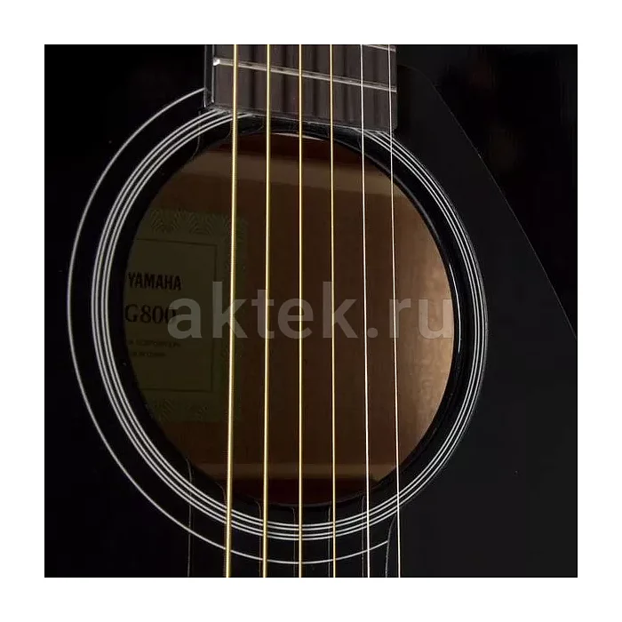 Yamaha FG800 BL акустическая гитара, верхняя дека из массива ели 4