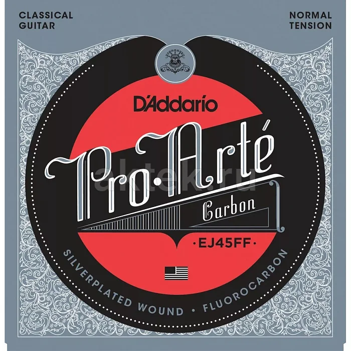 D'Addario EJ45FF струны для классической гитары