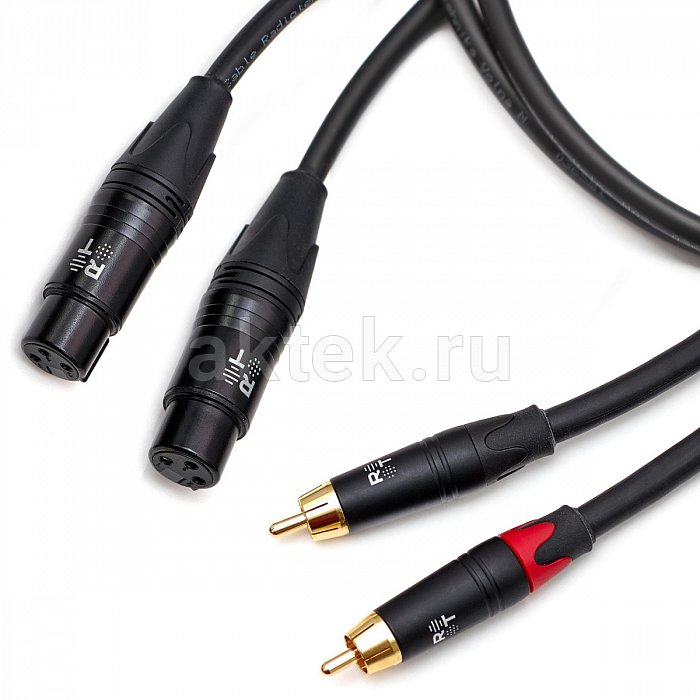 Кабель межблочный Radiotehnika Volna M02 2XLR-2RCA (female) 3 м