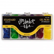 Dunlop 4861 Gels Display набор медиаторов, 432 штуки