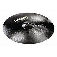 Paiste 16" 900 Color Sound чёрная крэш-тарелка для ударной установки