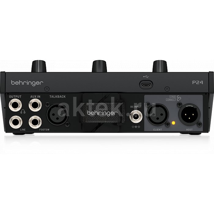 Behringer P24 персональный мониторный микшер StageConnect с 13 2