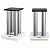 Стойка для акустики Radiotehnika T4B Silver/White