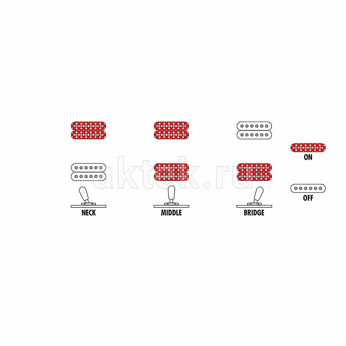 Электрогитара IBANEZ RGD3121-PRF Polar Lights Flat with Case 8