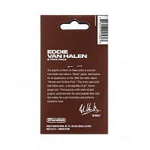 Dunlop EVHP07 EVH Shark медиаторы, 0,6 мм, 6 шт 2