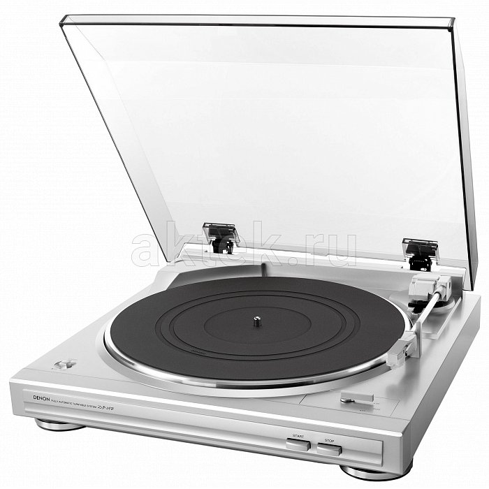 DENON DP-29F Silver виниловый проигрыватель