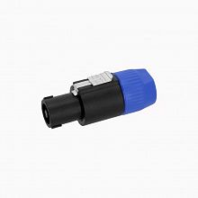 Adam Hall K3CSF4 Black/Blue кабельный разъём Speakon-F 4p 2
