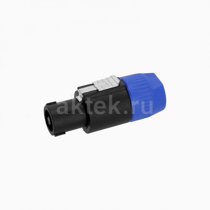 Adam Hall K3CSF4 Black/Blue кабельный разъём Speakon-F 4p 2