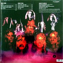 Виниловая пластинка DEEP PURPLE - BURN 180 GRAM BLACK VINYL 12" 2