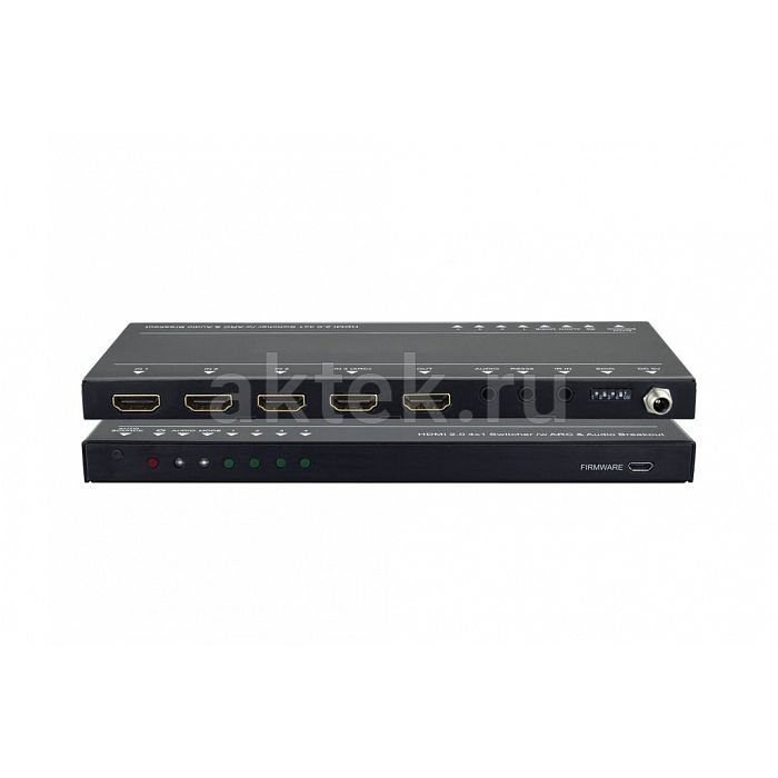 Digis SMI-41-2 HDMI2.0-коммутатор 4×1 4K60 18Гбит/с с ARC 2