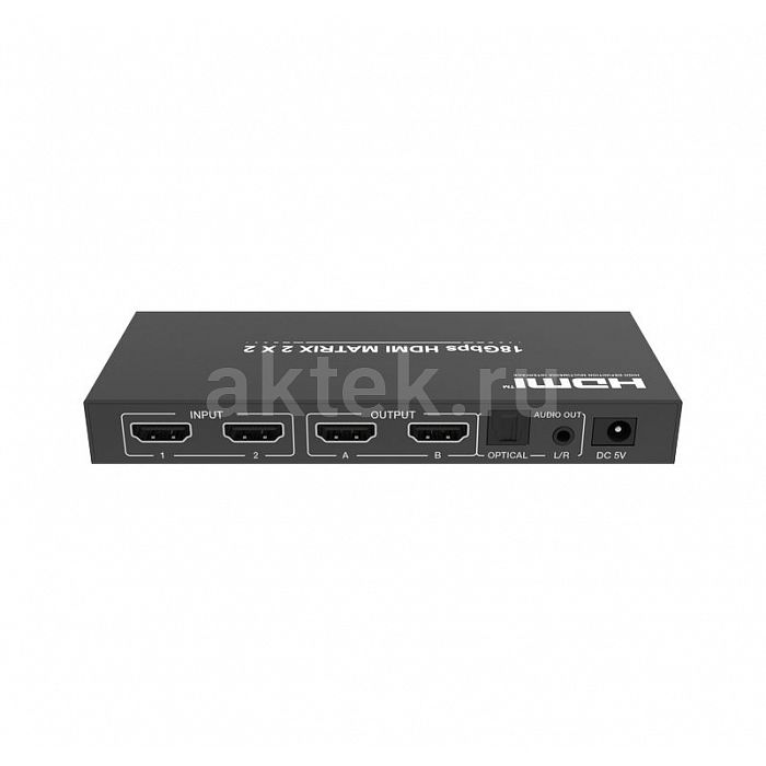 Digis MAMI-22-2 матричный HDMI-коммутатор 2×2, 4K60, HDMI 2.0