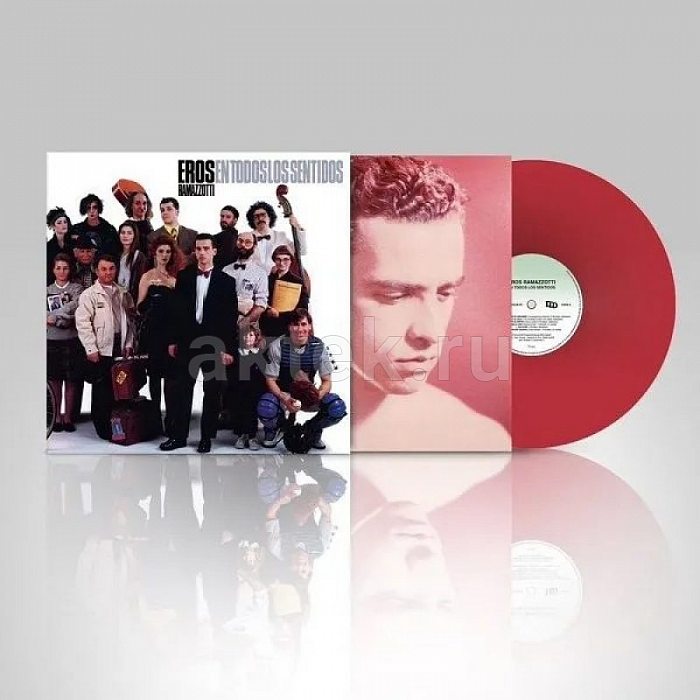 Виниловая пластинка EROS RAMAZZOTTI - EN TODOS LOS SENTIDOS 180 GRAM COLORED VINYL 12" 3