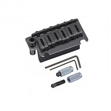 Gotoh 510T-FE1-CK тремоло Strat, 2 винта, Snap-In, чёрный хром