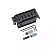 Gotoh 510T-FE1-CK тремоло Strat, 2 винта, Snap-In, чёрный хром