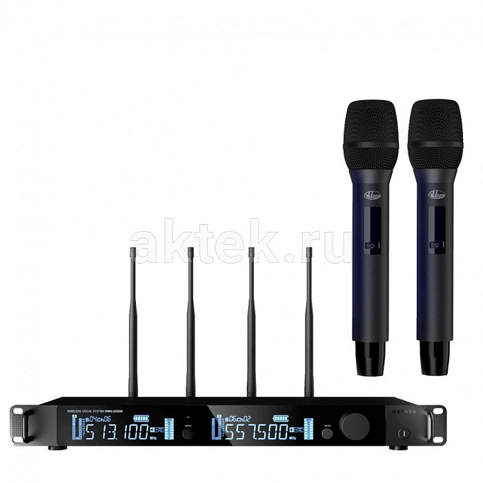 Беспроводные микрофоны Октава OWS-U2200H-B