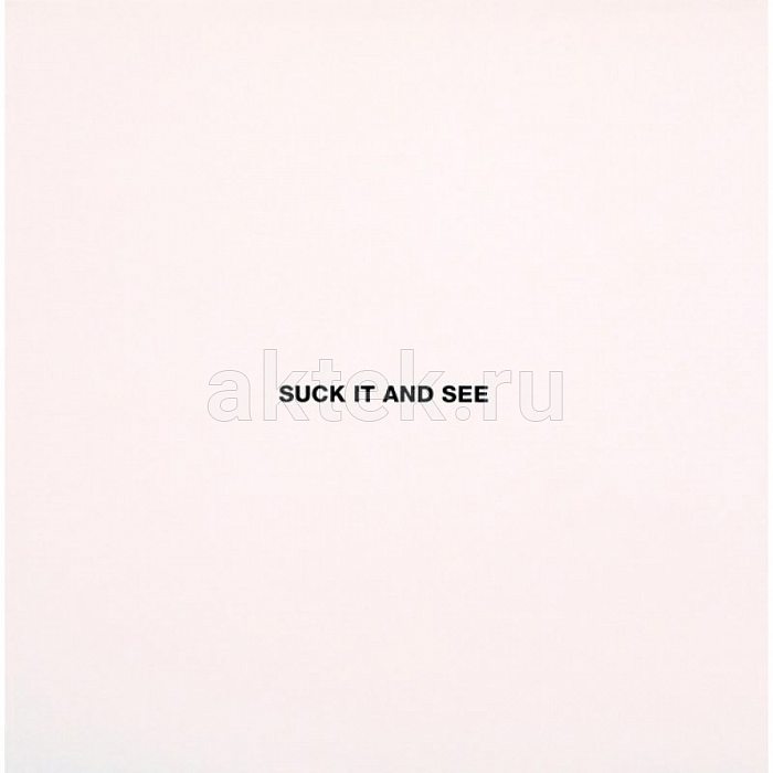 Виниловая пластинка ARCTIC MONKEYS - SUCK IT AND SEE 180 GRAM BLACK VINYL 12"