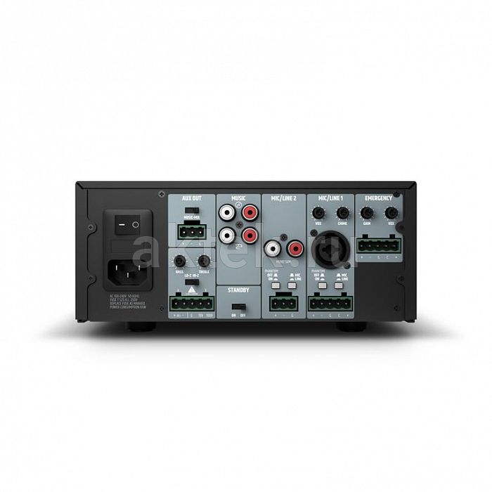 LD Systems IMA 30 одноканальный инсталляционный микшер-усилитель 30Вт 70/100В 4