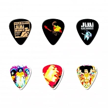Dunlop JHPT03H Jimi Hendrix Electric Lady набор медиаторов, целлулоид 3