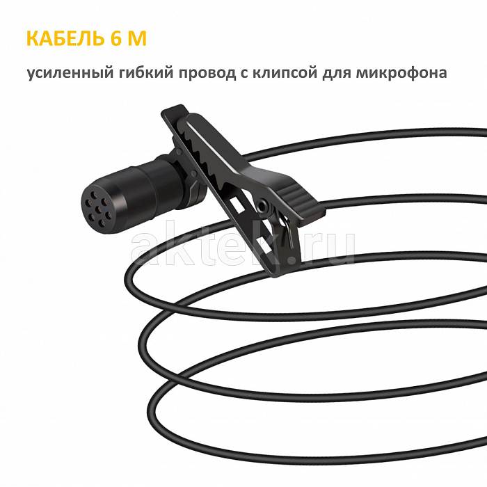 Maono AU-100 микрофон петличный 4