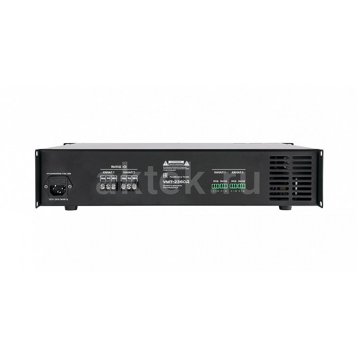 ВЕКТОР УМТ-2360Д трансляционный усилитель, 2×360 Вт, 2 канала 4