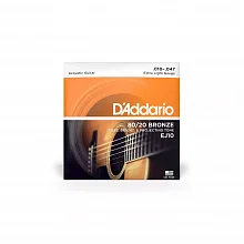 D'Addario EJ10 струны для акустической гитары, 10-47