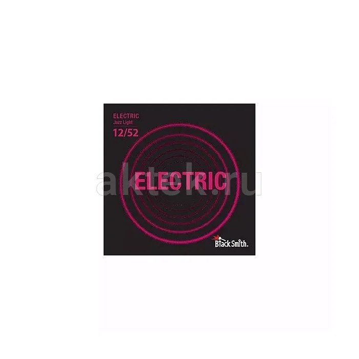 BlackSmith Electric Jazz Light 12/52 комплект струн электрогитары, 12–52