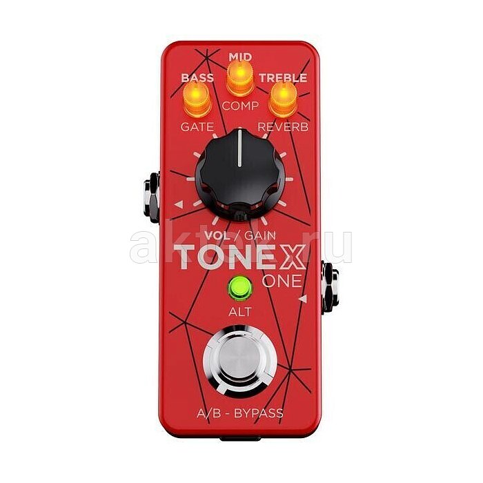 Гитарная педаль эффектов IK Multimedia ToneX One Red Ltd Edition