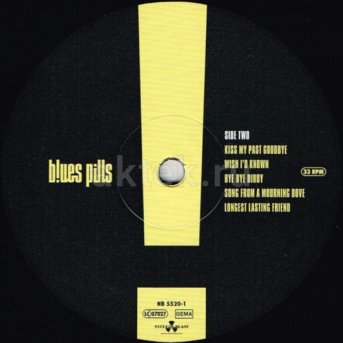 Виниловая пластинка BLUES PILLS - HOLY MOLY! 180 GRAM BLACK VINYL 12" 3