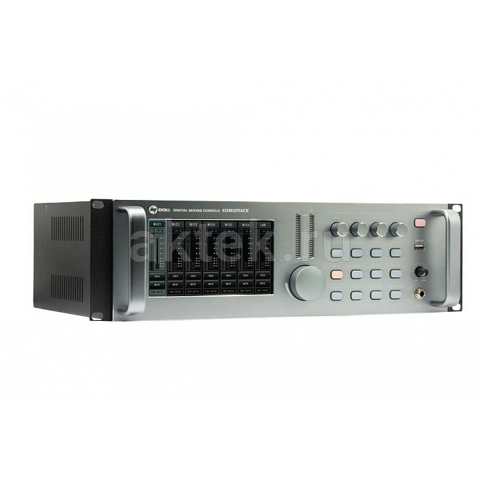 Exell EDM12RACK цифровой рэковый микшер 12 XLR-входов 8 выходов
