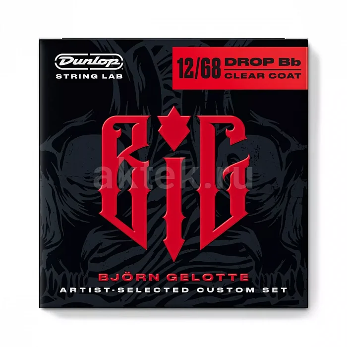 Dunlop BIG1268 Björn Gelotte струны для электрогитары, 12-68