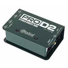 Директ-бокс Radial ProD2 2-channel Passive Instrument Direct Box