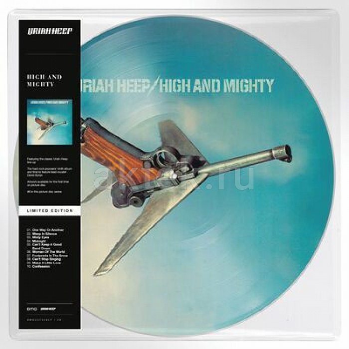 Виниловая пластинка URIAH HEEP - HIGH AND MIGHTY PICTURE VINYL 12"