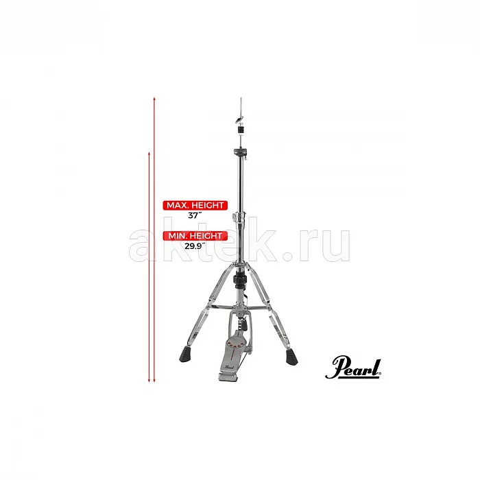 Pearl H-930 трёхопорная стойка хай-хэта с цепным приводом 10