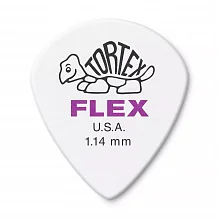 Dunlop 468P114 Tortex Flex Jazz III медиаторы, 1,14 мм