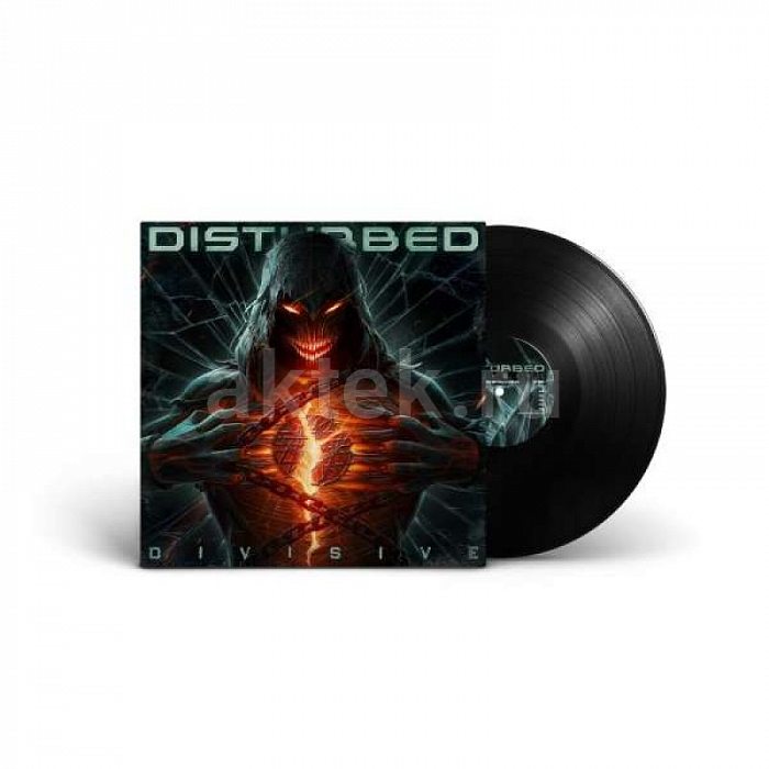 Виниловая пластинка DISTURBED - DIVISIVE BLACK VINYL 12"