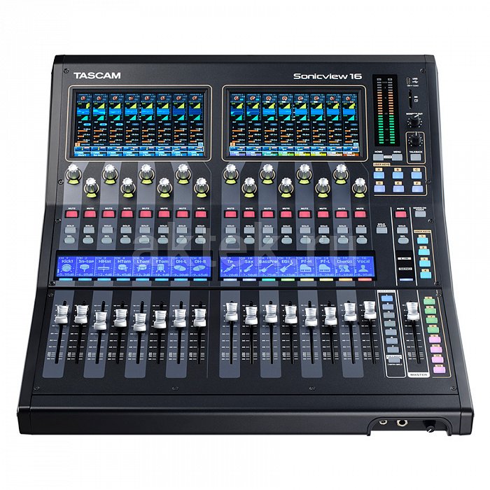 Tascam Sonicview 16 цифровой мкшерный пульт, 44 входных канала 4