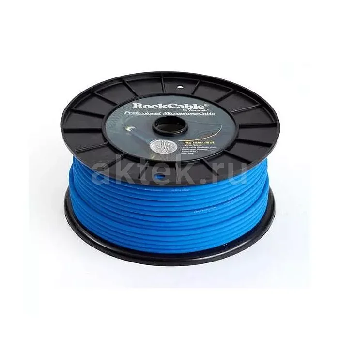 Rockcable RCL10301 D6 BL микрофонный кабель, Ø6 мм, витой экран